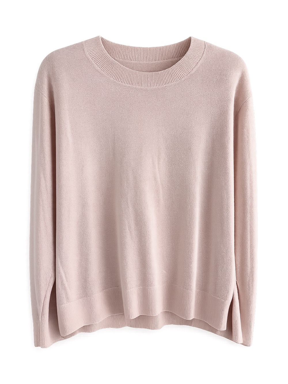 H&M Shimmering Pink Metallic Knit Sweater - Size Medium